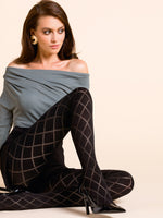 Load image into Gallery viewer, patterned, microfibre tights produced
